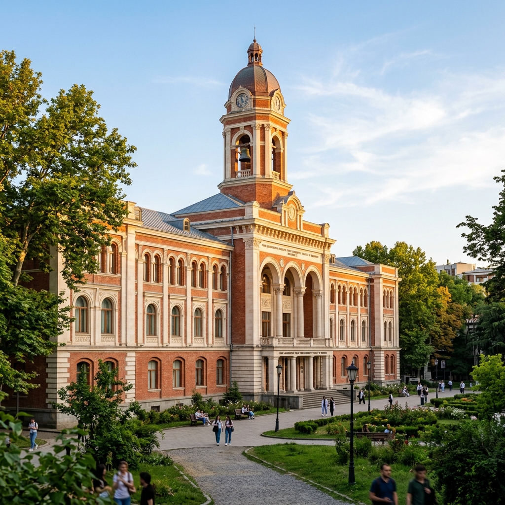 Georgian university campus